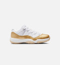 Air Jordan 11 Retro Low Mother's Day Women's Sneakers - White / Metallic Gold / Team Gold