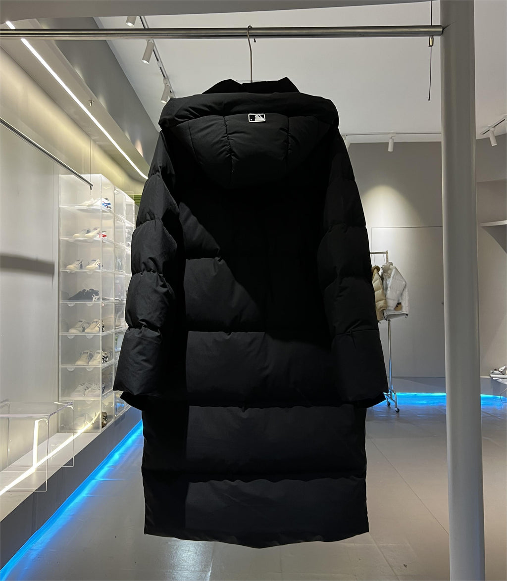 MLB New York Yankees Hooded Longline Down Coat