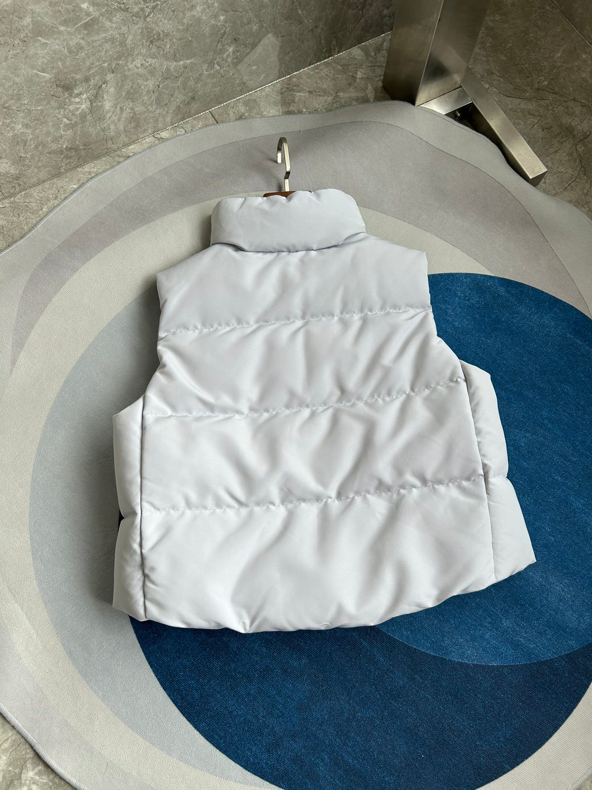 Canada Goose Grandview Black Label Cropped Puffer Vest in White