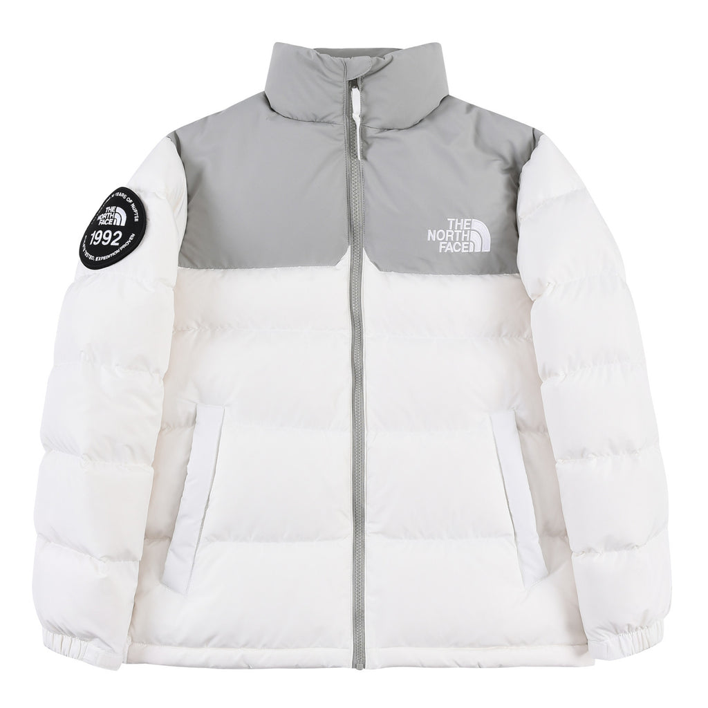 The North Face 1992 Color-Block Stand-Collar Puffer Jacket