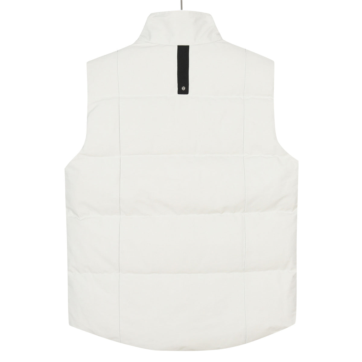 Moose Knuckles Stand-Collar Puffer Vest with Metal Logo and Studs