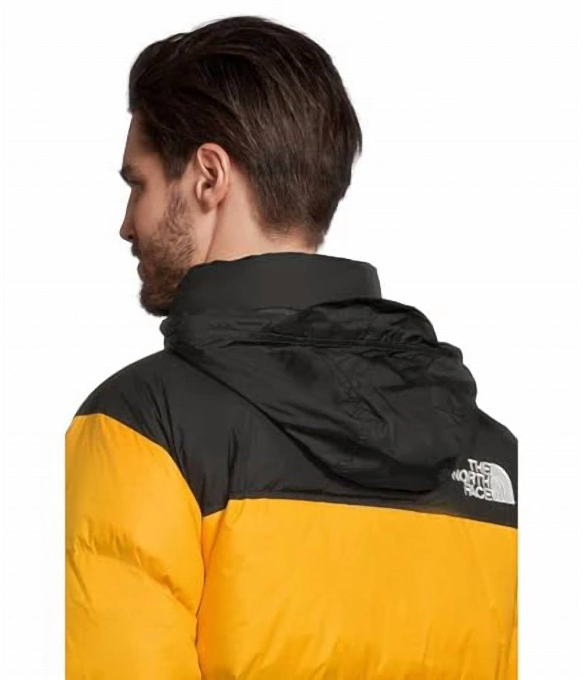 The North Face Unisex Color-Block Stand-Collar Puffer Jacket