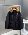 MLB New York Yankees Unisex Hooded Parka with Trimmed Hood