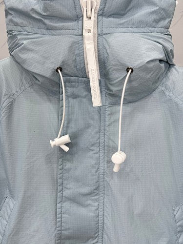 Canada Goose Hooded Bomber Jacket with Contrast Ribbed Trim