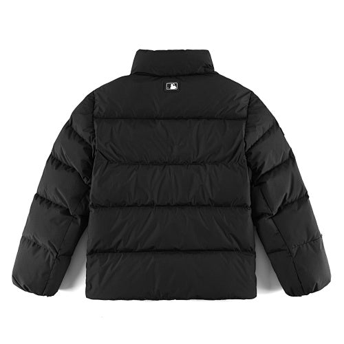MLB New York Yankees Unisex Stand-Collar Puffer Jacket in Black