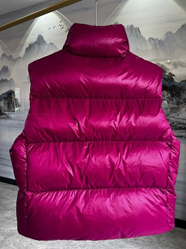 Canada Goose Cypress Black Disc Puffer Vest in Fuchsia