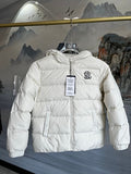 MLB New York Yankees Kids' Hooded Puffer Jacket with Back Logo