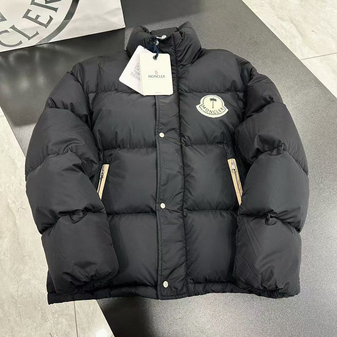 Moncler x Palm Angels Stand-Collar Puffer Jacket