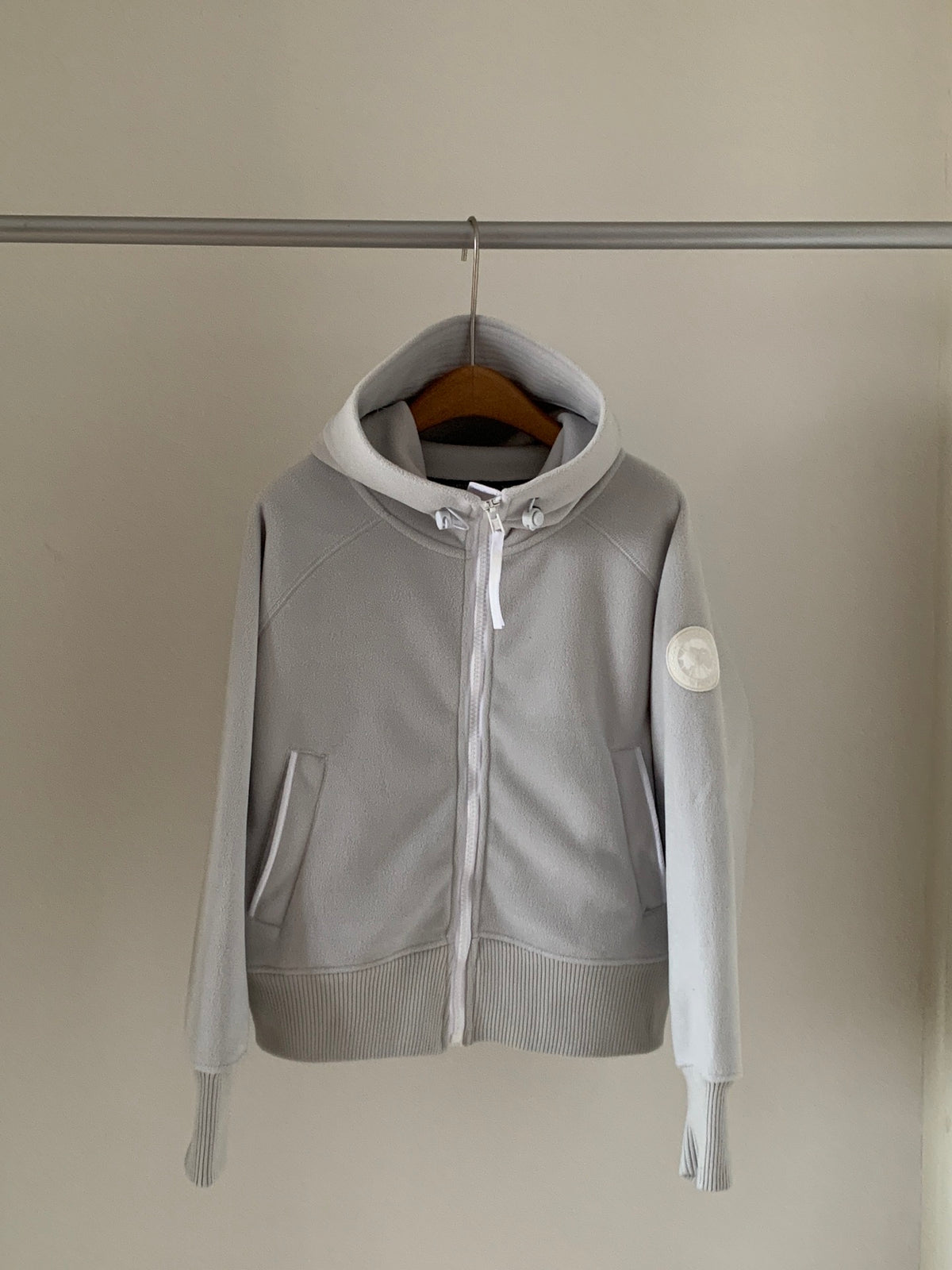 Canada Goose Full-Zip Hoodie with Contrast Trim