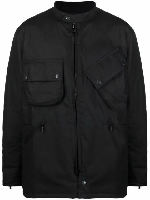 Barbour multi-pocket zip-up jacket
