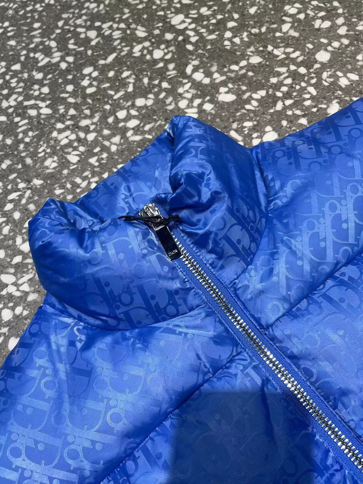 Dior Monogram Stand-Collar Puffer Vest