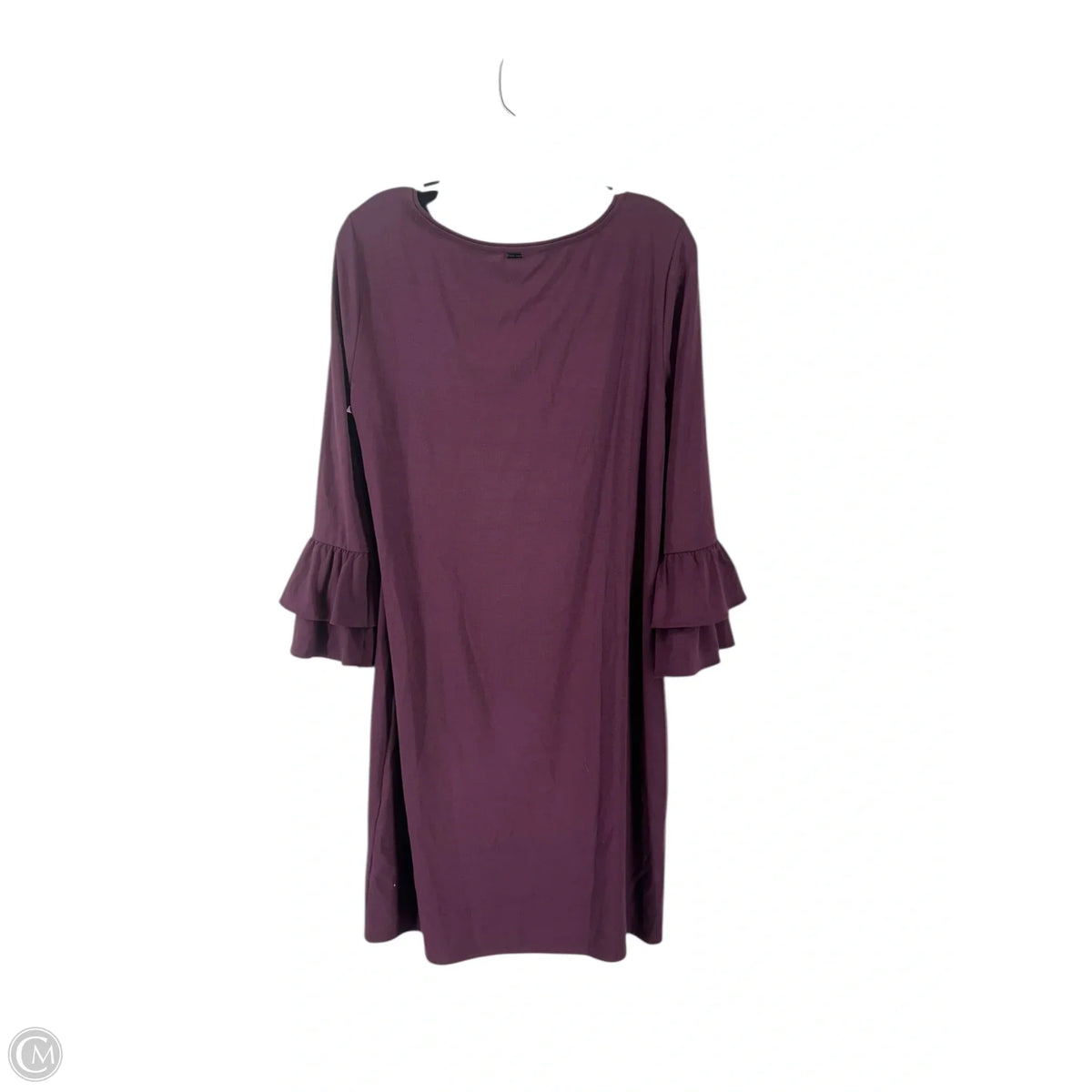 Dress Casual Midi By White House Black Market In Maroon, Size: M
