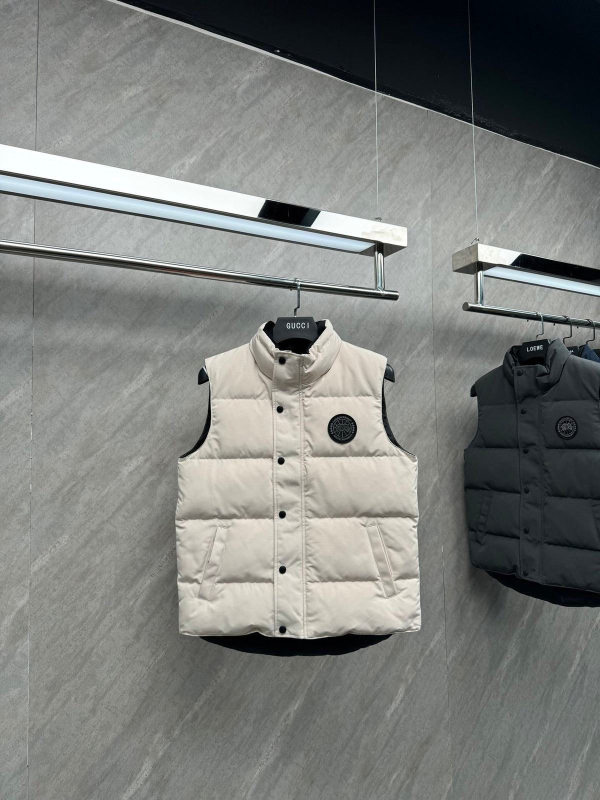 Canada Goose Vest with Black Label Detail