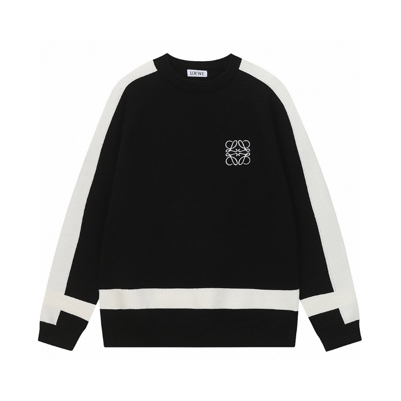 LOC40 New autumn and winter men's and women's trendy brand new sweater jacquard letter clothing