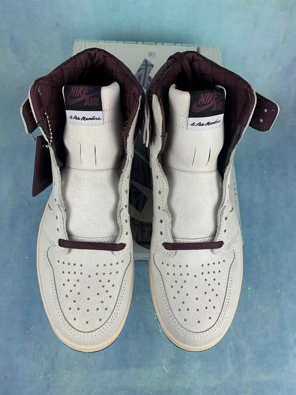 Air Jordan 1 High Cracked Snakeskin Unisex Sneakers DO7097-100