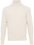 Dell'oglio roll-neck rib-trim jumper