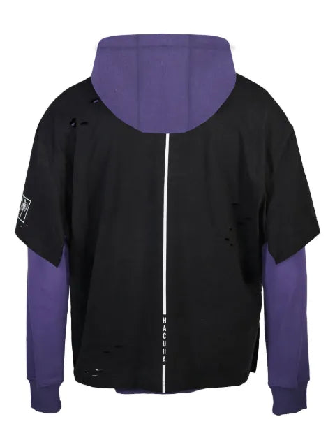 Haculla Keep It Moving layered hoodie
