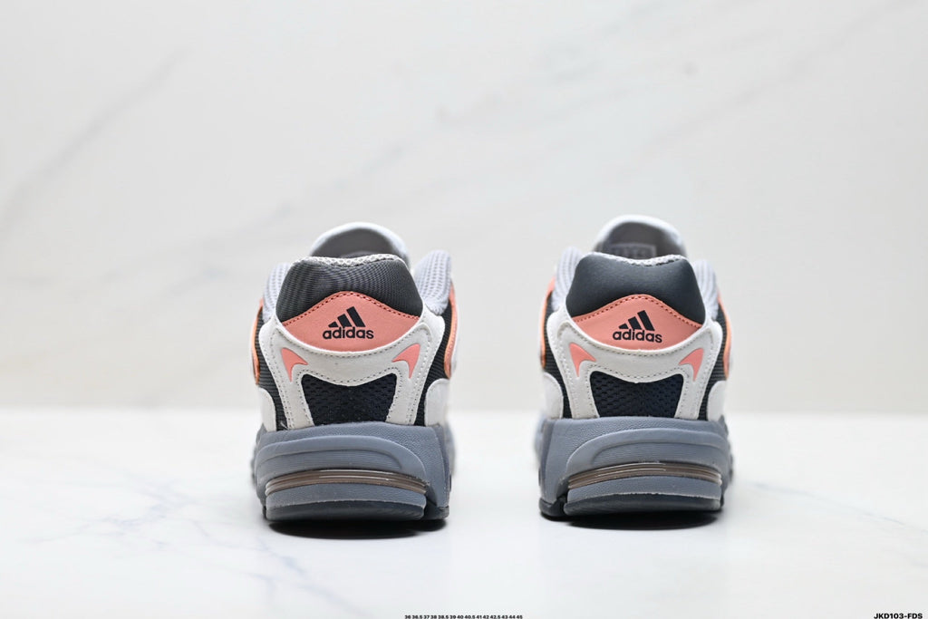 Adidas Unisex Running Shoes #9 - Grey/Coral