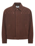 Marine Serre jacquard bomber jacket