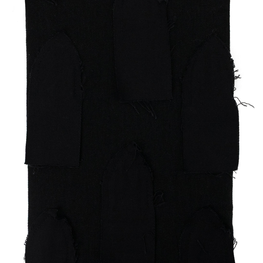 BLACK FLYAWAY STRAIGHT-FIT JEANS