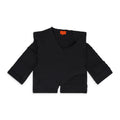 Black Unadorned Sweater Vest