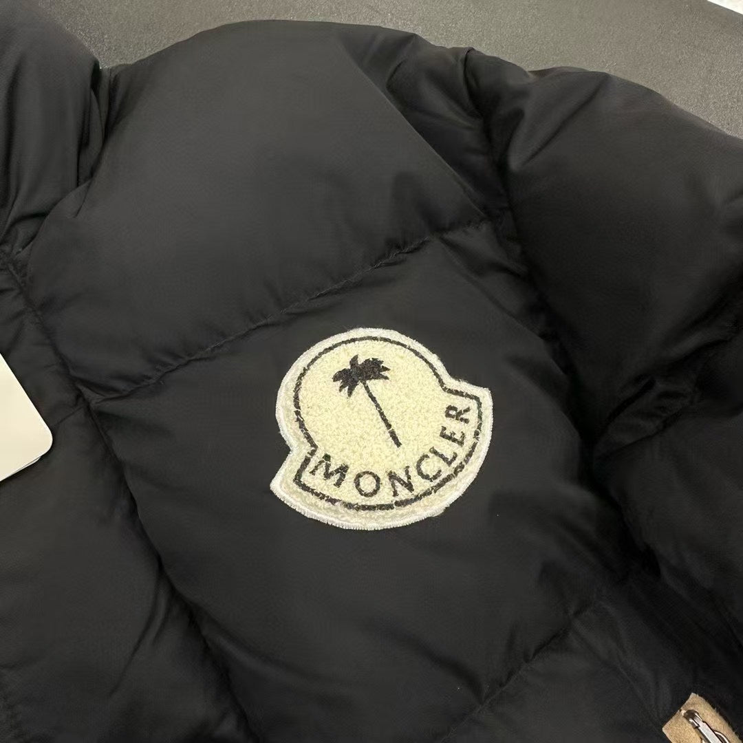 Moncler x Palm Angels Stand-Collar Puffer Jacket