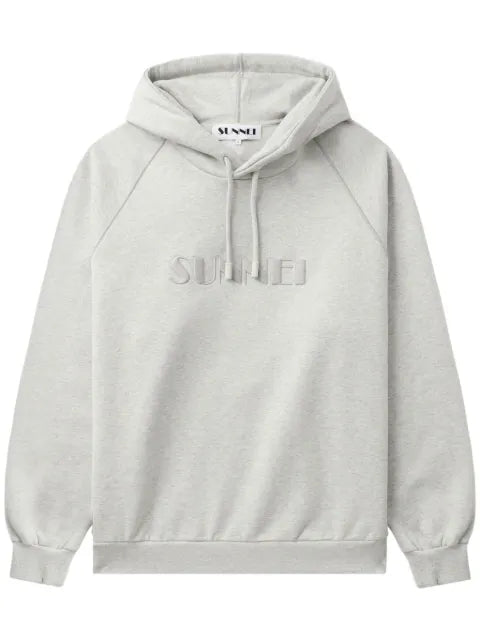 Sunnei logo-embroidered hoodie