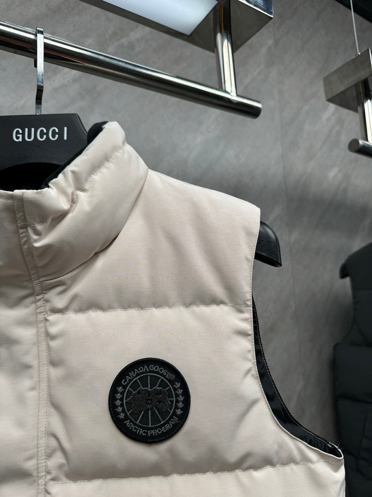 Canada Goose Vest with Black Label Detail