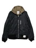 Maison MIHARA YASUHIRO hooded bomber jacket