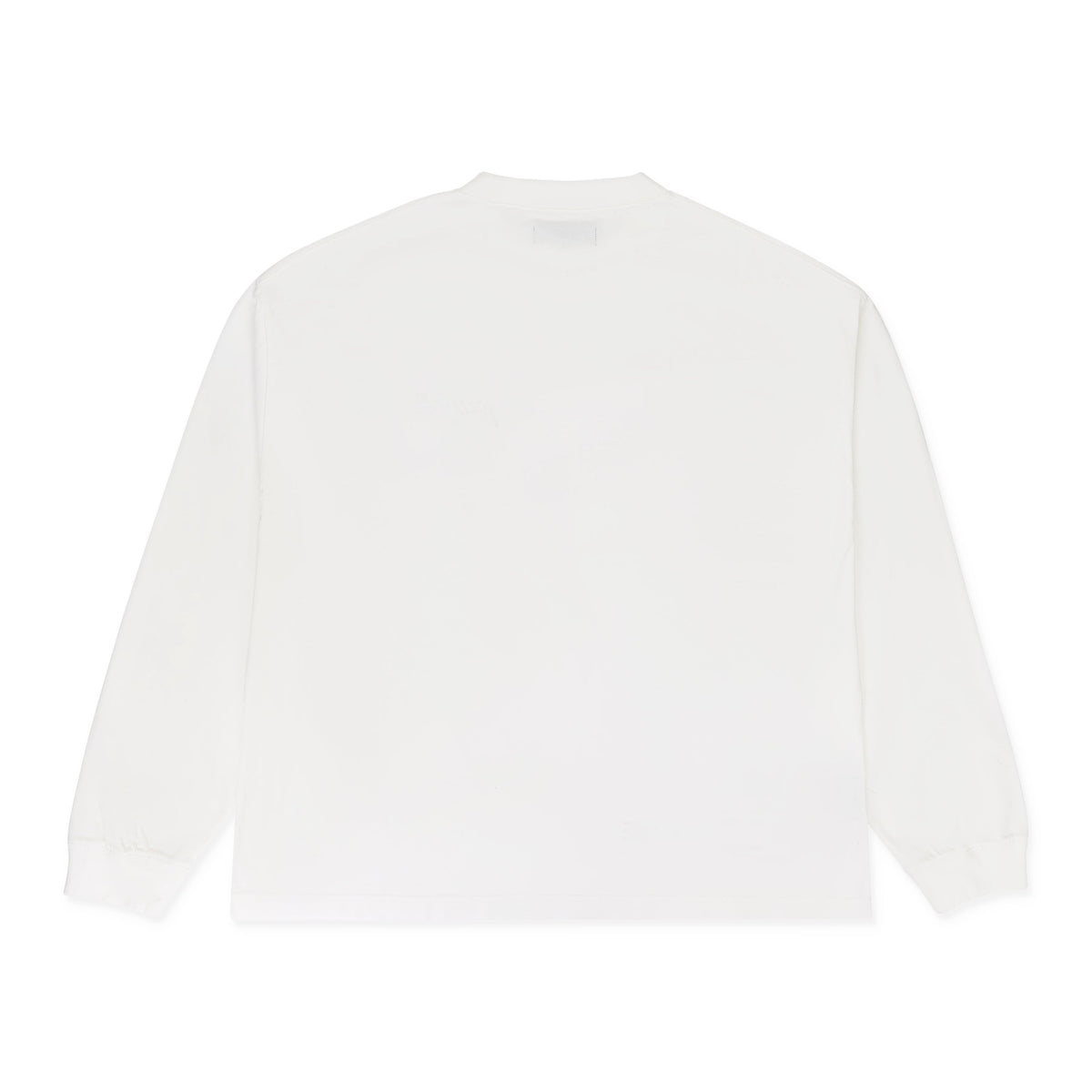 Off White Oversized Long Sleeve T-shirt