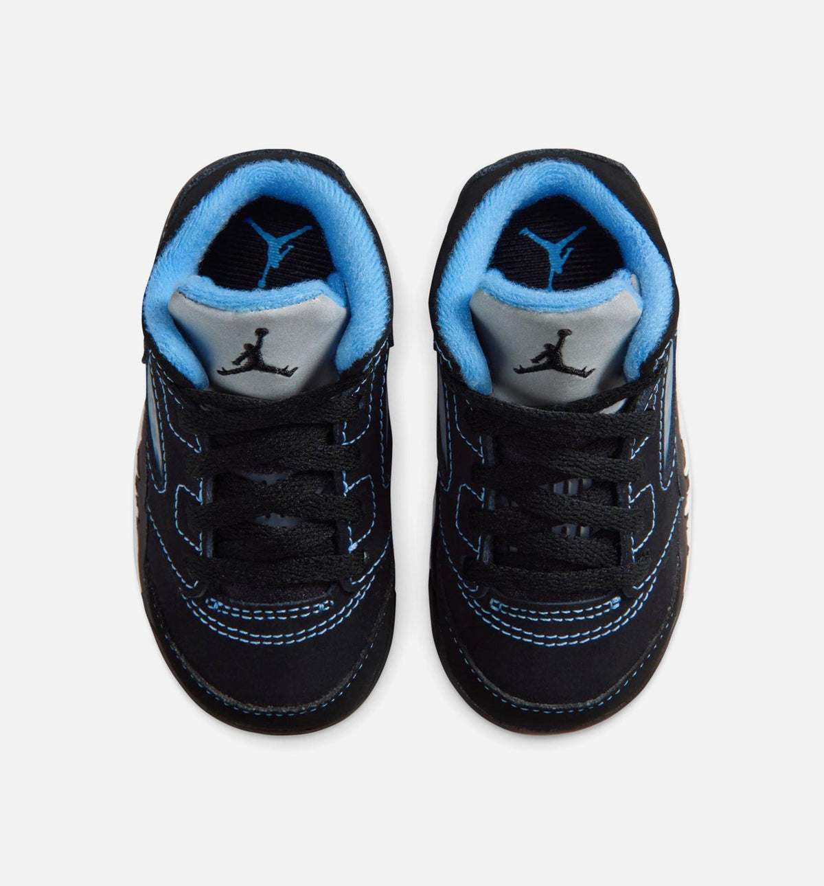 Air Jordan 5 Retro Black Carolina | Infant/Toddler Lifestyle Shoe | Black/University Blue/White