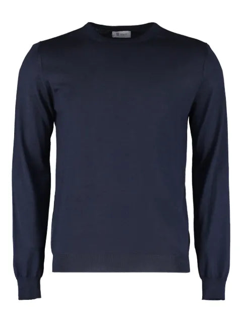 THE (Alphabet) crew-neck cashmere jumper