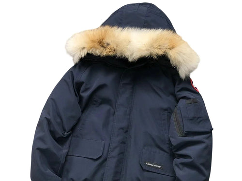 Canada Goose Chilliwack Hooded Bomber Jacket in Navy