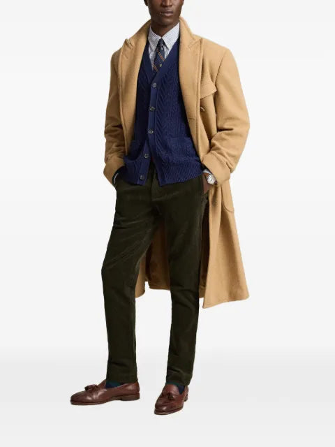 Polo Ralph Lauren Aran-knit cotton cardigan