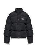 Balenciaga logo quilted puffer jacket
