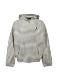 BREATH check-pattern logo-patch jacket