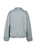 BREATH mesh logo-embroidered jacket