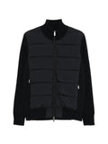 RRD quilted-panel zip-up jacket