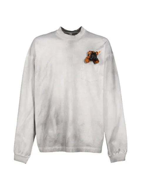 Doublet bear-patch T-shirt