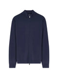 Bramani Cashmere zip-up high-neck cardigan