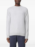 XC crew-neck knitted sweater