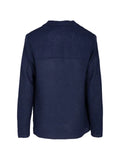 BOB floral-panel knit cardigan