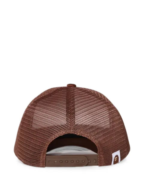 A BATHING APE® Ape Head mesh-panel trucker cap