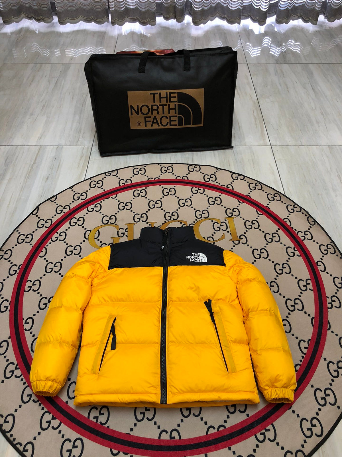 The North Face 1996 Kids' Color-Block Puffer Jacket