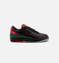 Air Jordan 2 Retro Low "Christmas" Big Kids' Shoe – Black/Fire Red/Cement Grey