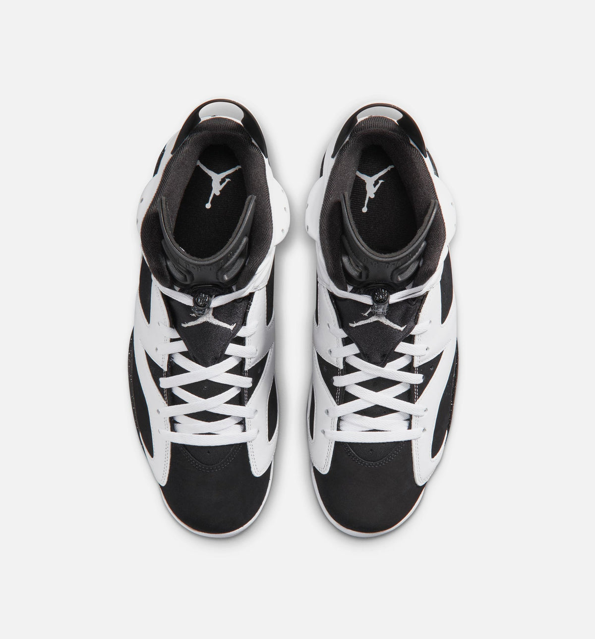 Air Jordan 6 Retro Black and White Men's Lifestyle Shoes - Black/White