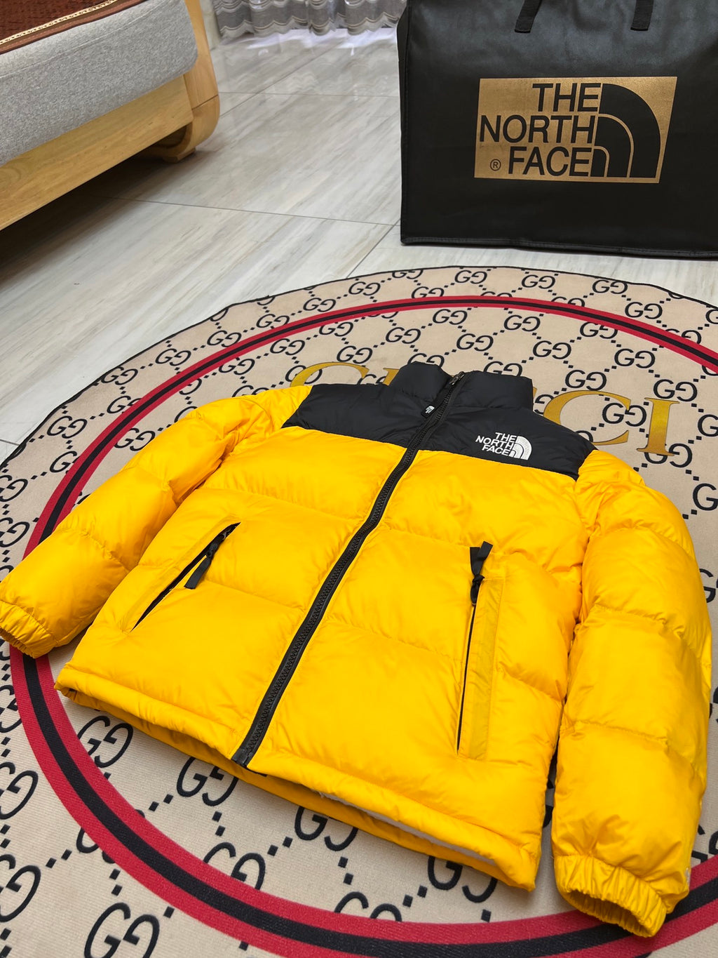 The North Face 1996 Kids' Color-Block Puffer Jacket