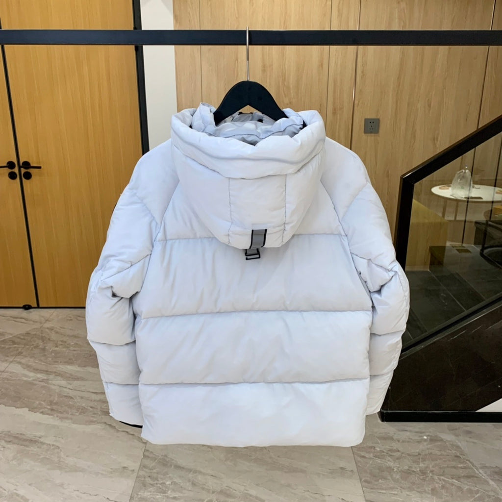 Canada Goose Hooded Puffer Jacket with Contrast Zip Pockets