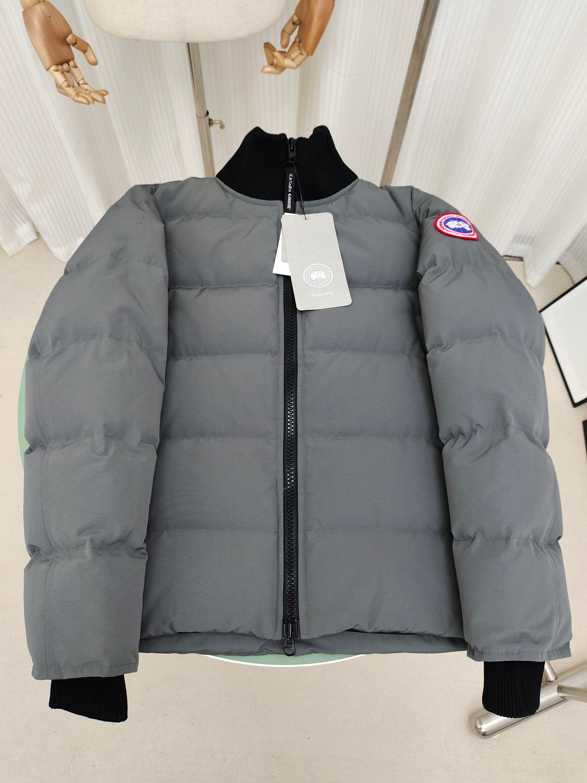 Canada Goose Stand-Collar Quilted Puffer Jacket