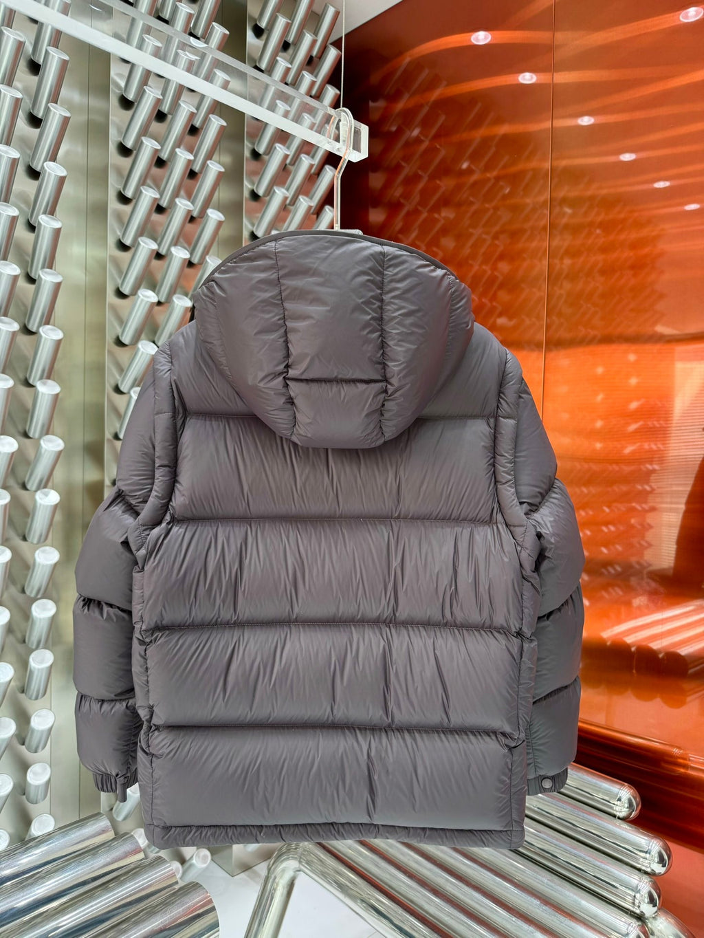 Moncler Convertible Puffer Jacket with Detachable Sleeves